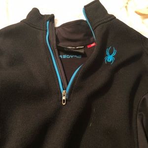 Men’s Spyder 1/4 zip pull over